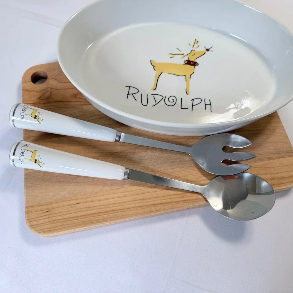Pottery Barn festive rudolph